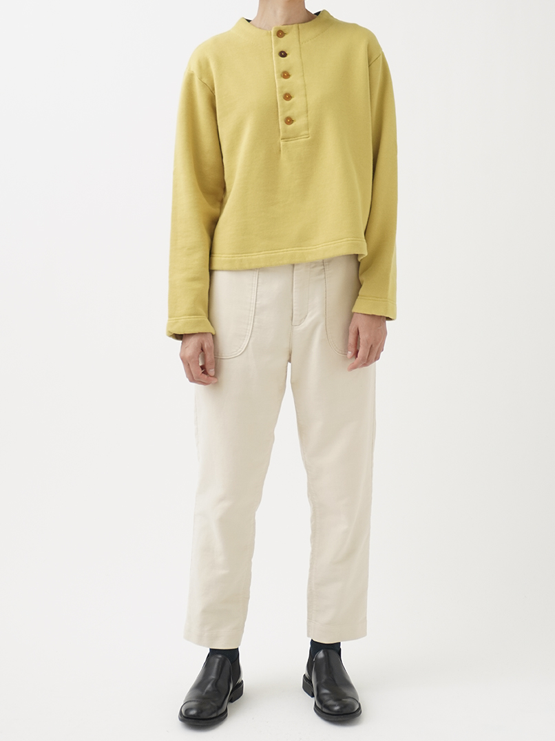 CONFECT 裏毛 ヘンリーネックプルオーバー サイズ3 CONFECT 裏毛