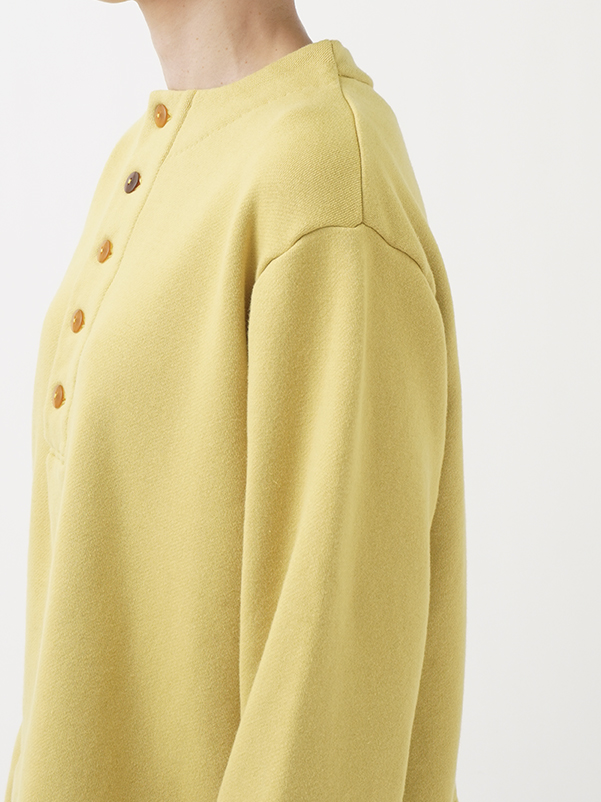 30／7裏毛 ヘンリーネックプルオーバー