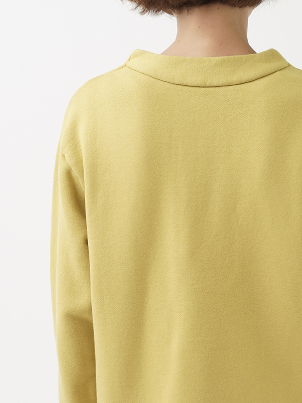 【UpcycleLino】裏毛 ヘンリーネックプルオーバー CONFECT 裏毛ヘンリーネックプルオーバー UpcycleLino】裏毛