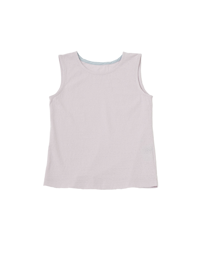 30／－ラフィ天竺 製品染タンクトップ