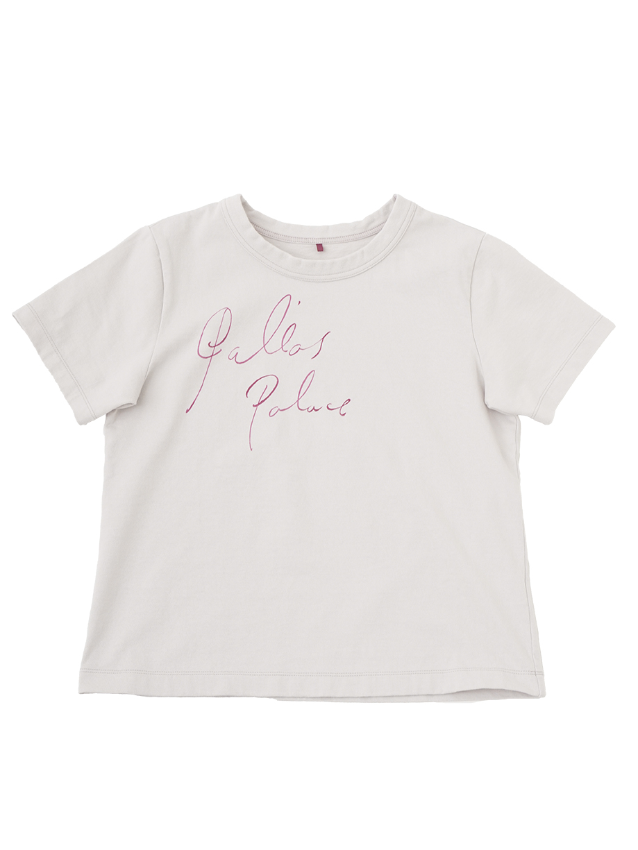 ３０／／天竺　ロゴプリントＴシャツ