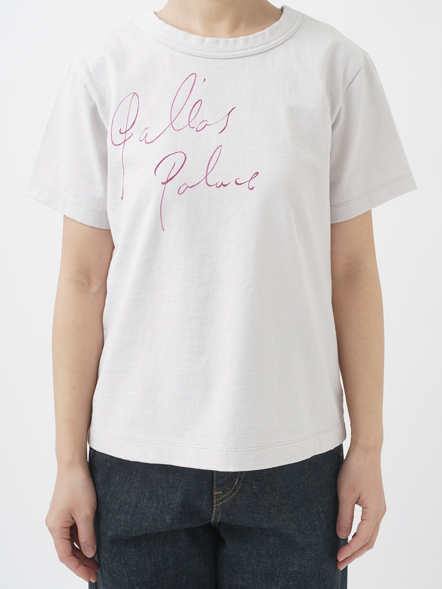 30／／天竺 ロゴプリントTシャツ