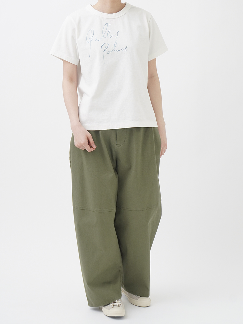 30／／天竺 ロゴプリントTシャツ