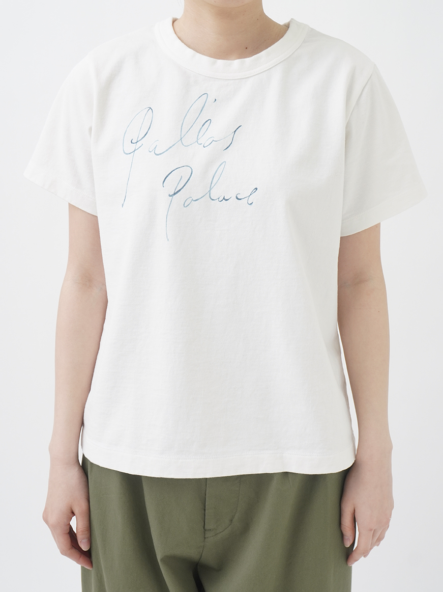 30／／天竺 ロゴプリントTシャツ
