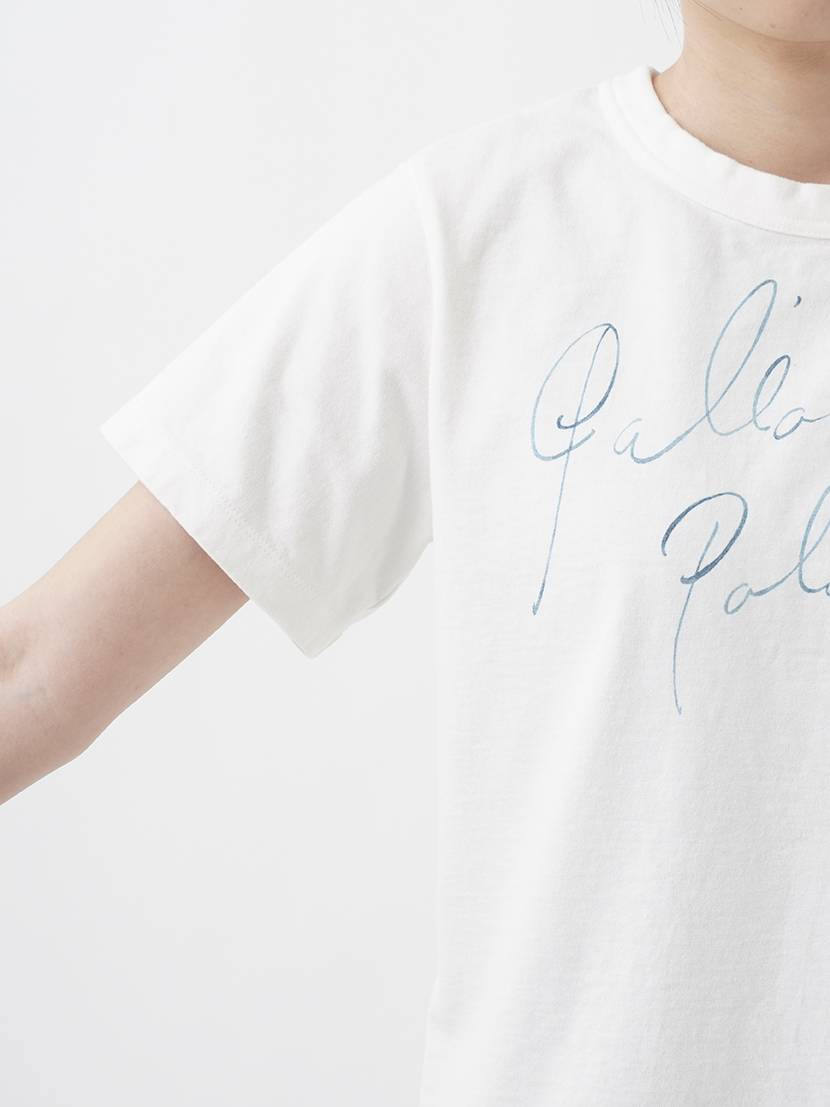 30／／天竺 ロゴプリントTシャツ
