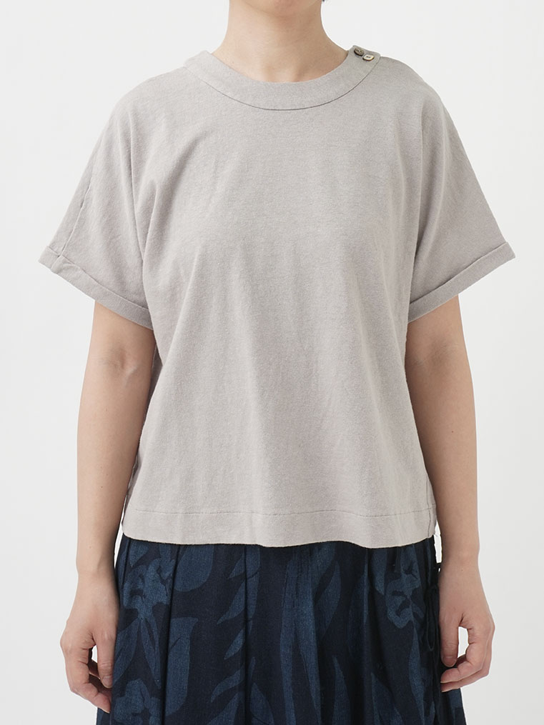 ⬛パラスパレスコットンベルギーリネン20／1天竺ショートTシャツ新品日本製 コットンベルギーリネン20／1天竺 ショート袖Tシャツ