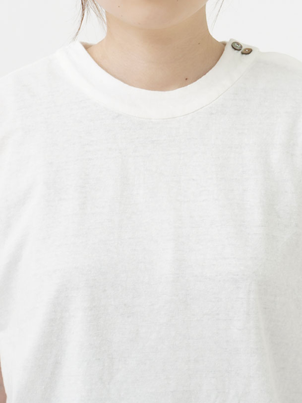 ⬛パラスパレスコットンベルギーリネン20／1天竺ショートTシャツ新品日本製 コットンベルギーリネン20／1天竺 ショート袖Tシャツ