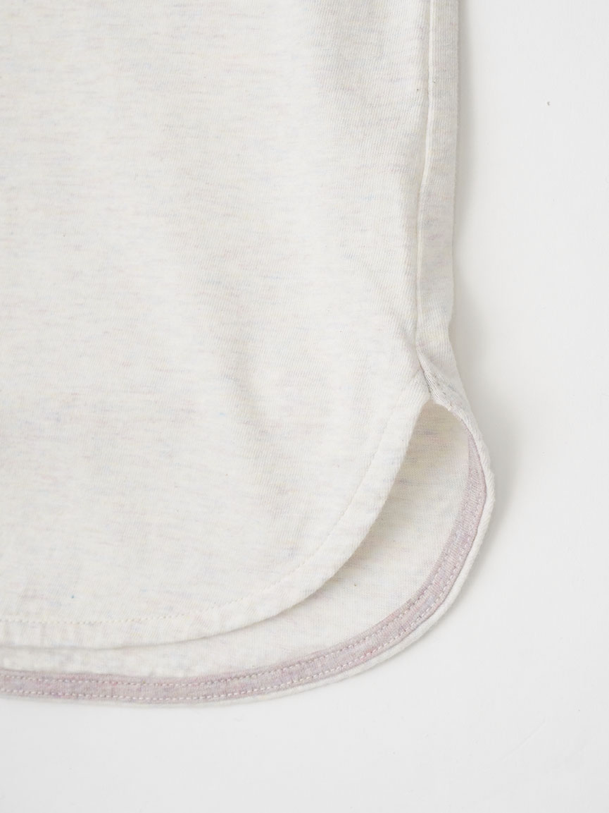 25／－ラフィトップ天竺 ノッチ襟シャツ