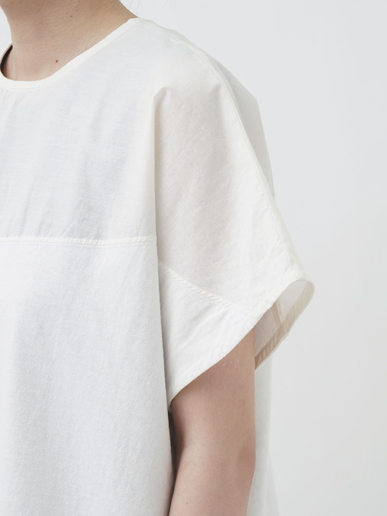 13．5／－天竺 コンビフットボールTシャツ