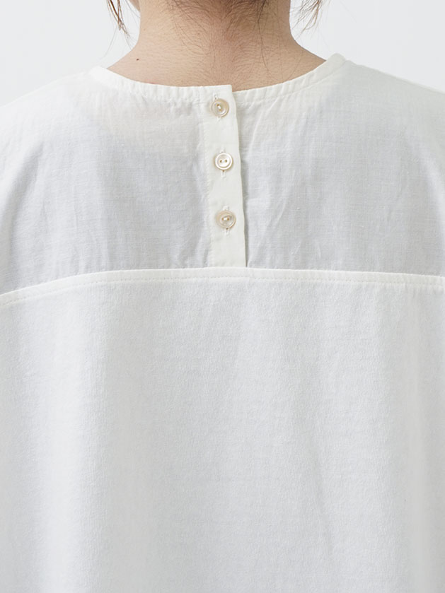 13．5／－天竺 コンビフットボールTシャツ