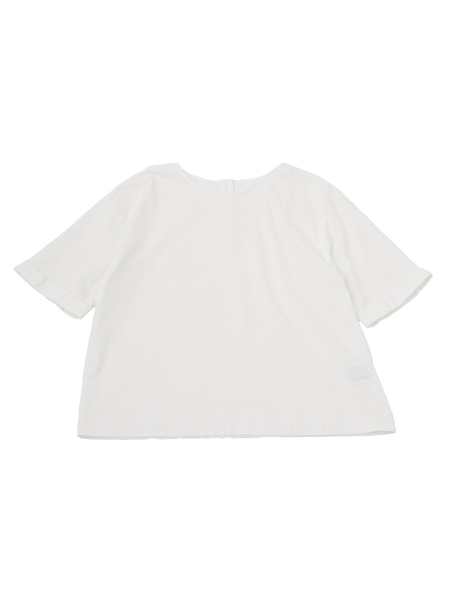 ３０／－ハイゲージ天竺×６０ローン　５分袖Ｔシャツ
