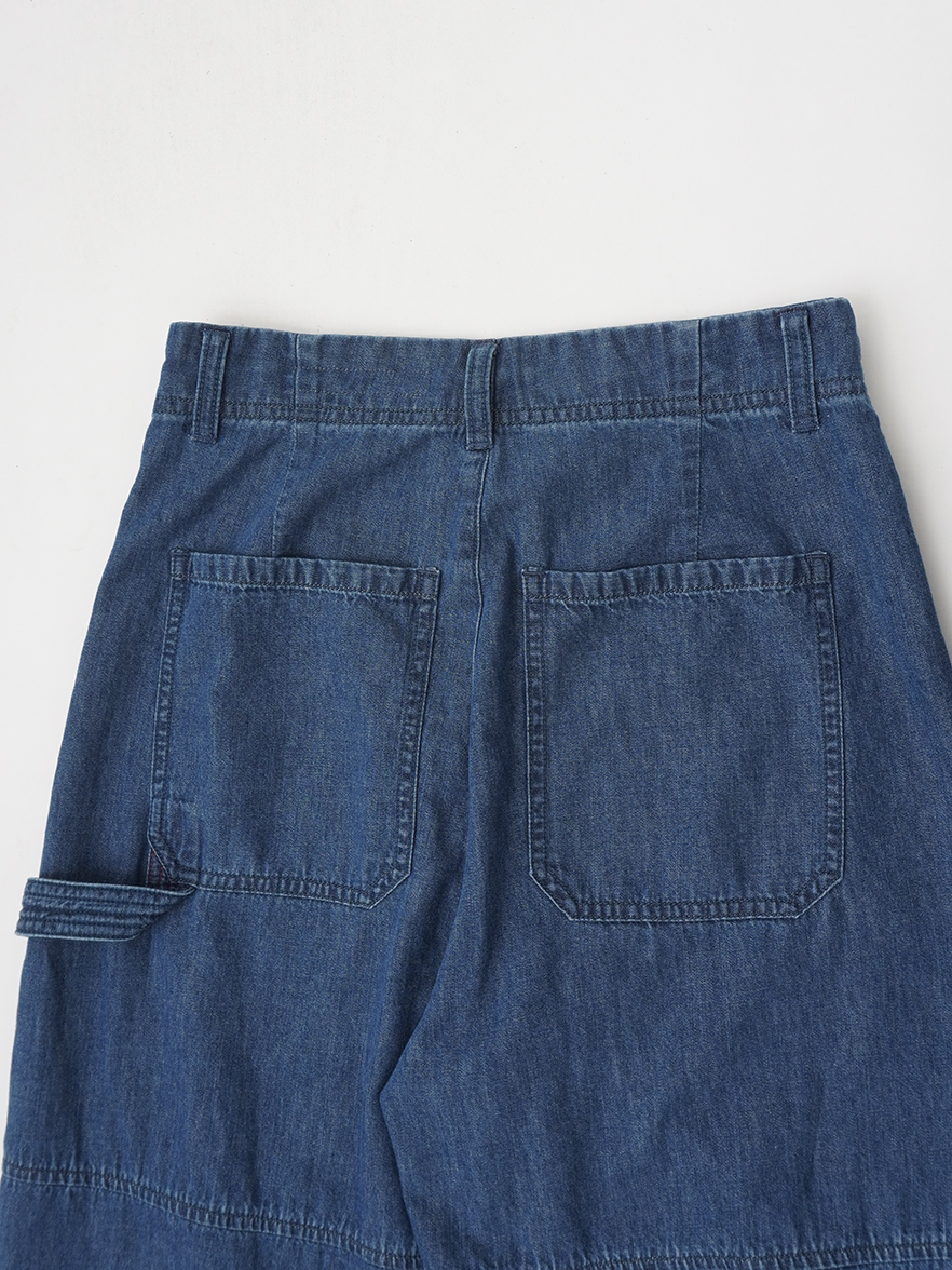 20／－ムラ糸ダンガリー ペインターカーブパンツ