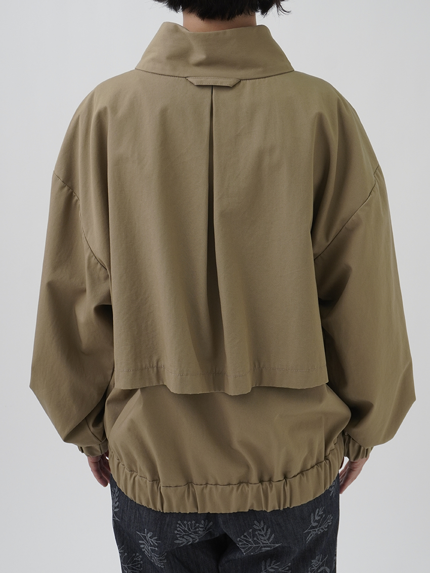 フェード ジップ ブルゾン BROWN BEAMS（ビームス）フェード ジップブルゾン（ブルゾン ブルゾン