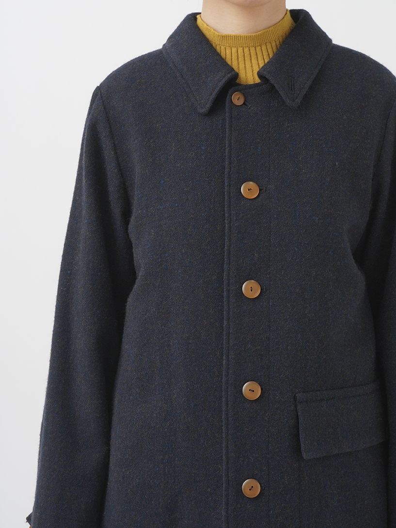 ソフトローモンド ステン襟コート