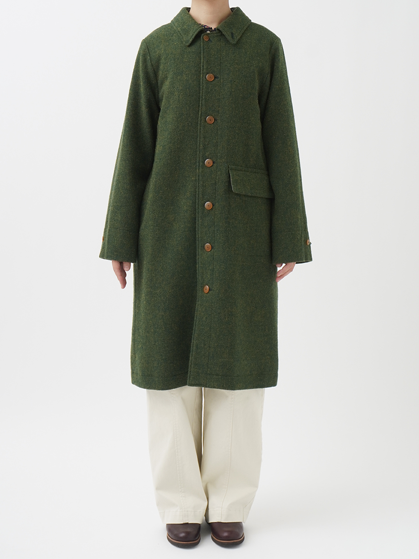 ソフトローモンド ステン襟コート