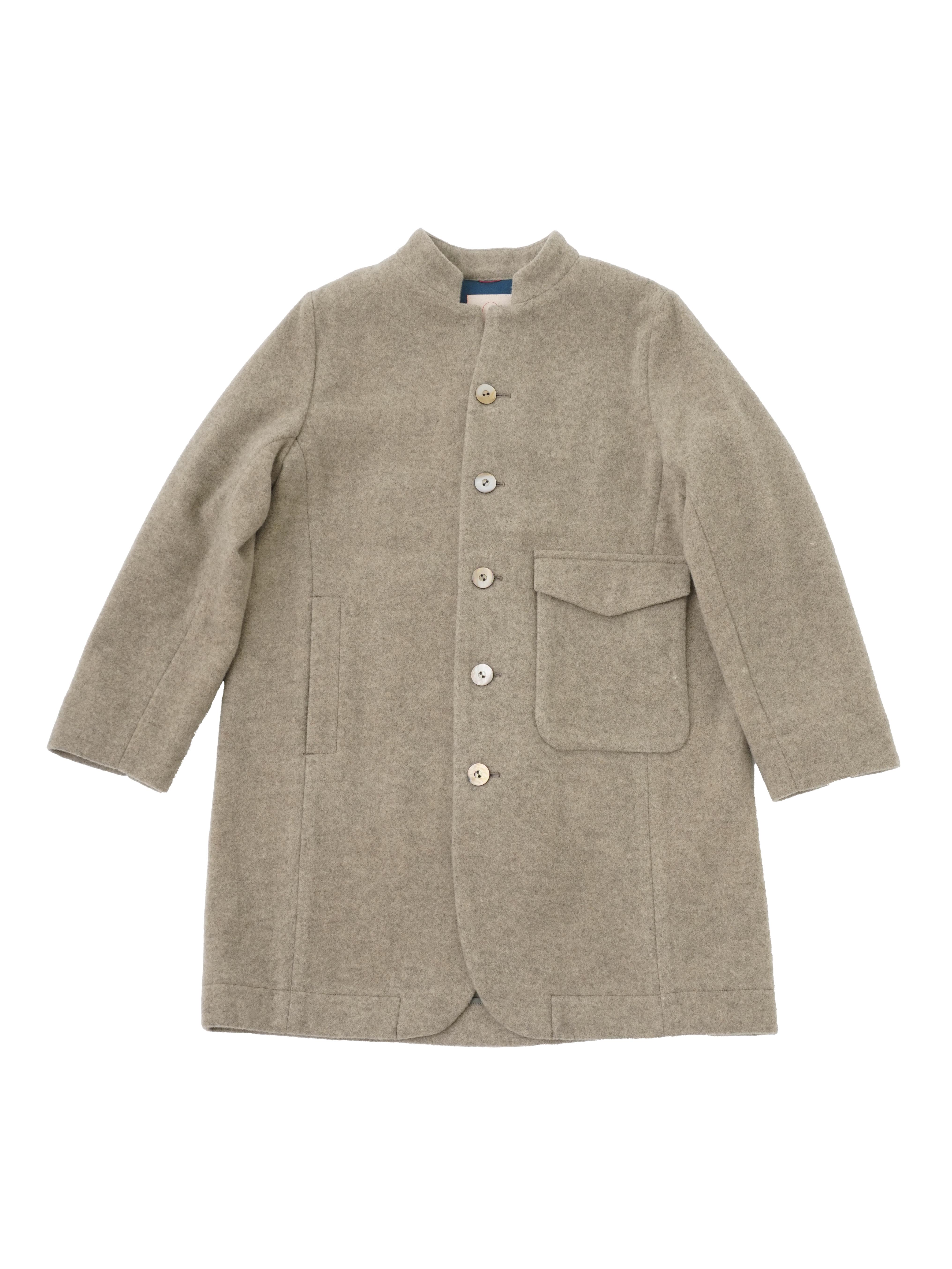 ２／１６パウダーモッサー　バレルラインコート