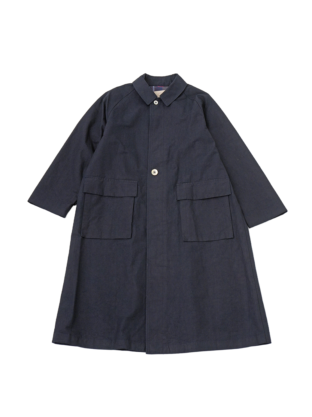 38．5／－×16／－インディゴウェザー バルマカーンコート