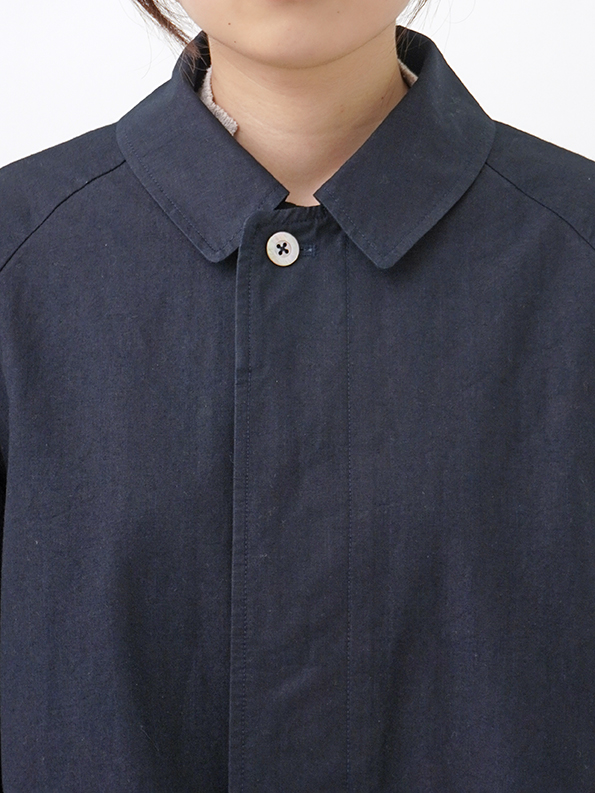 38．5／－×16／－インディゴウェザー バルマカーンコート