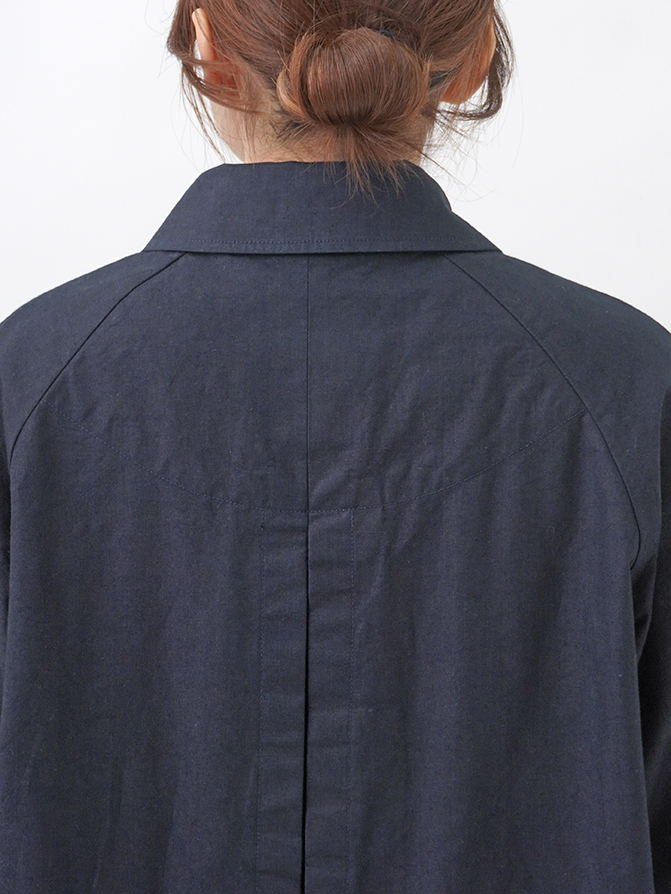 38．5／－×16／－インディゴウェザー バルマカーンコート