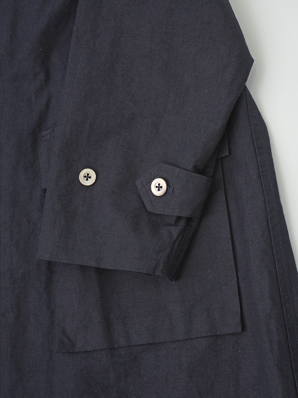 38．5／－×16／－インディゴウェザー バルマカーンコート