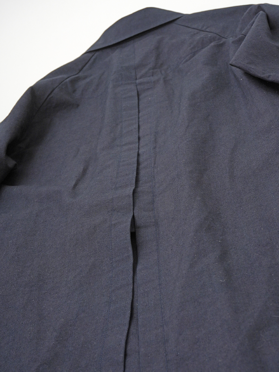 38．5／－×16／－インディゴウェザー バルマカーンコート