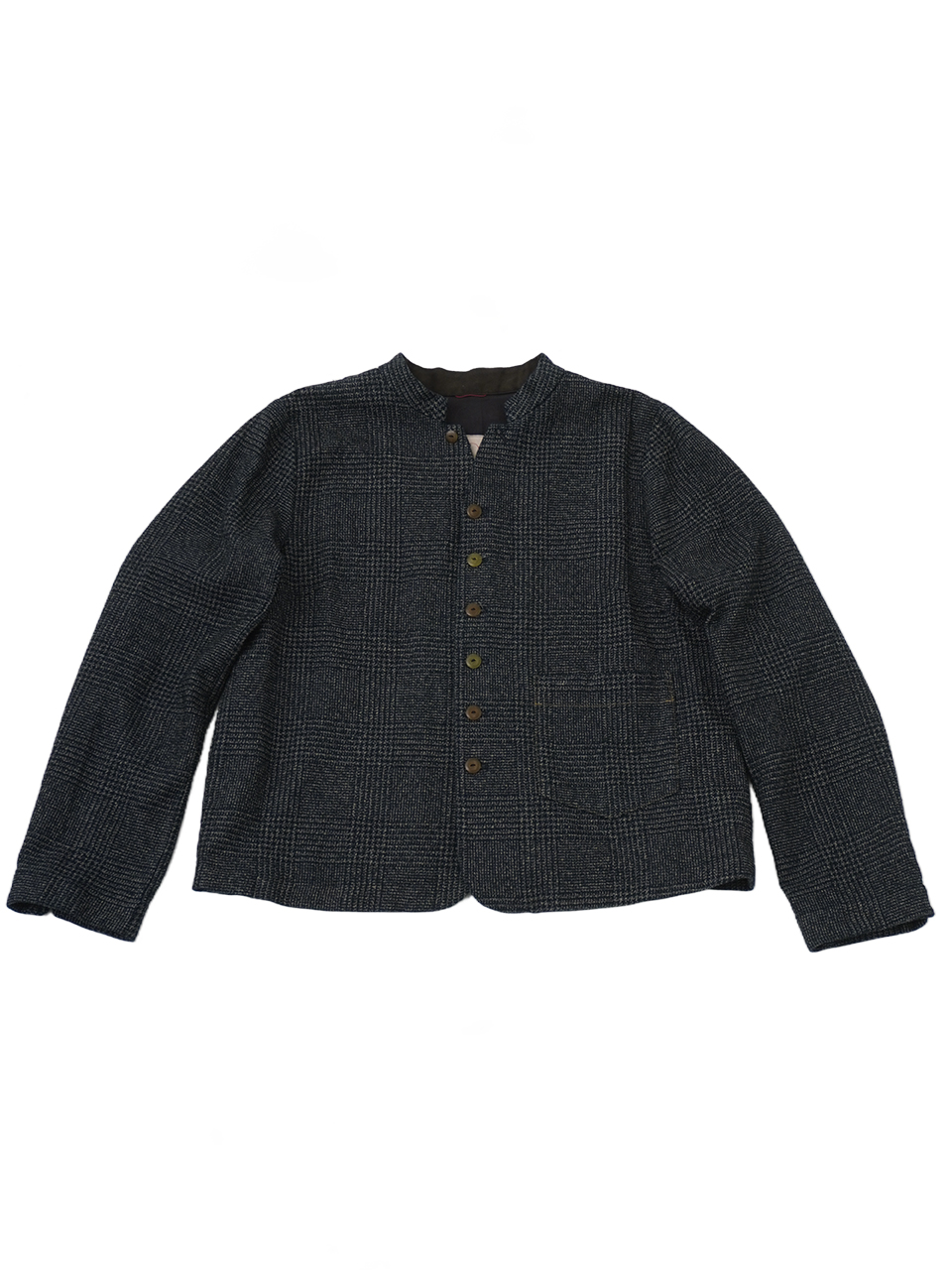 パラスパレス サイズ2 ウール スタンドカラー ジャケット チェック