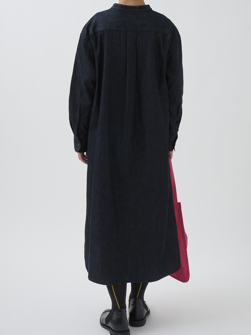 インゲボルグダンガリーワンピース定価49,500円 セール】 【OUTLET】くちなし小紋pt.ワンピース （ロング