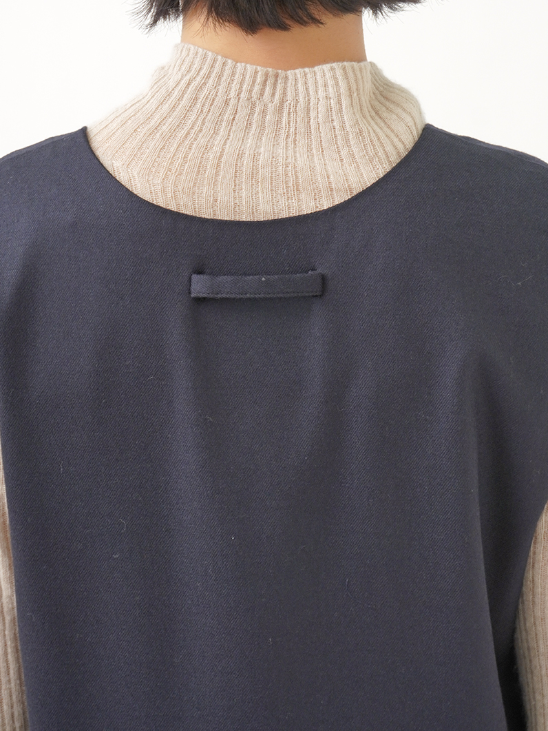 2／60ハイカウントフラノ ジャンパースカート