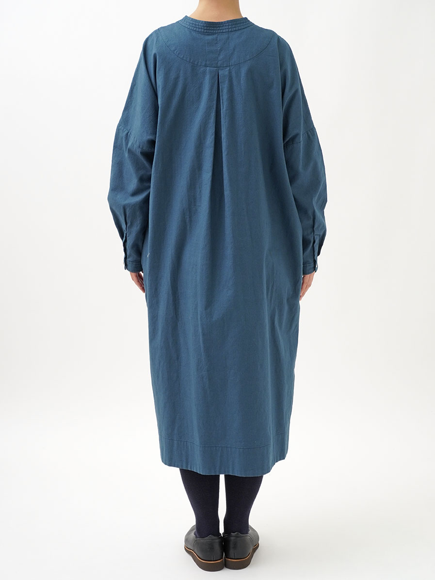 30sビエラ ドルマン袖ワンピース