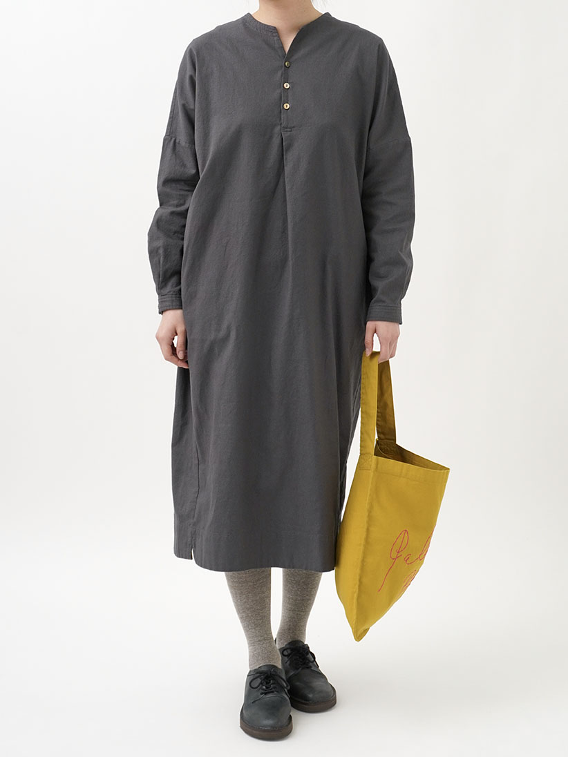 30sビエラ ドルマン袖ワンピース