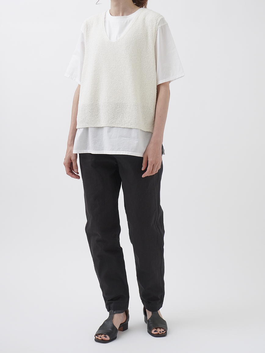 今季パラスパレス ラフィ爽チノ製品染クロップドテーパードパンツ 33000円 2 ラフィ爽チノ 製品染クロップドテーパードパンツ