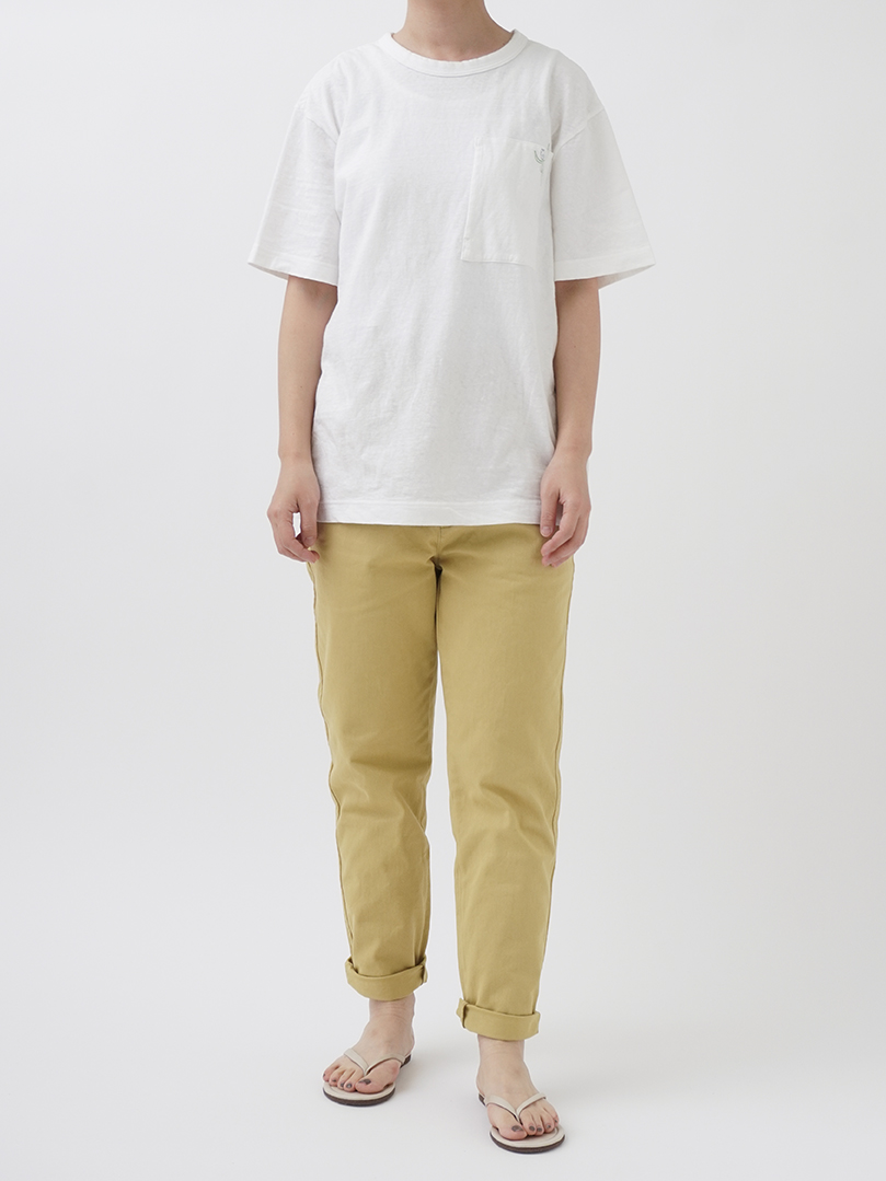 今季パラスパレス ラフィ爽チノ製品染クロップドテーパードパンツ 33000円 2 FPT25152B005.jpg?t=20250530152343
