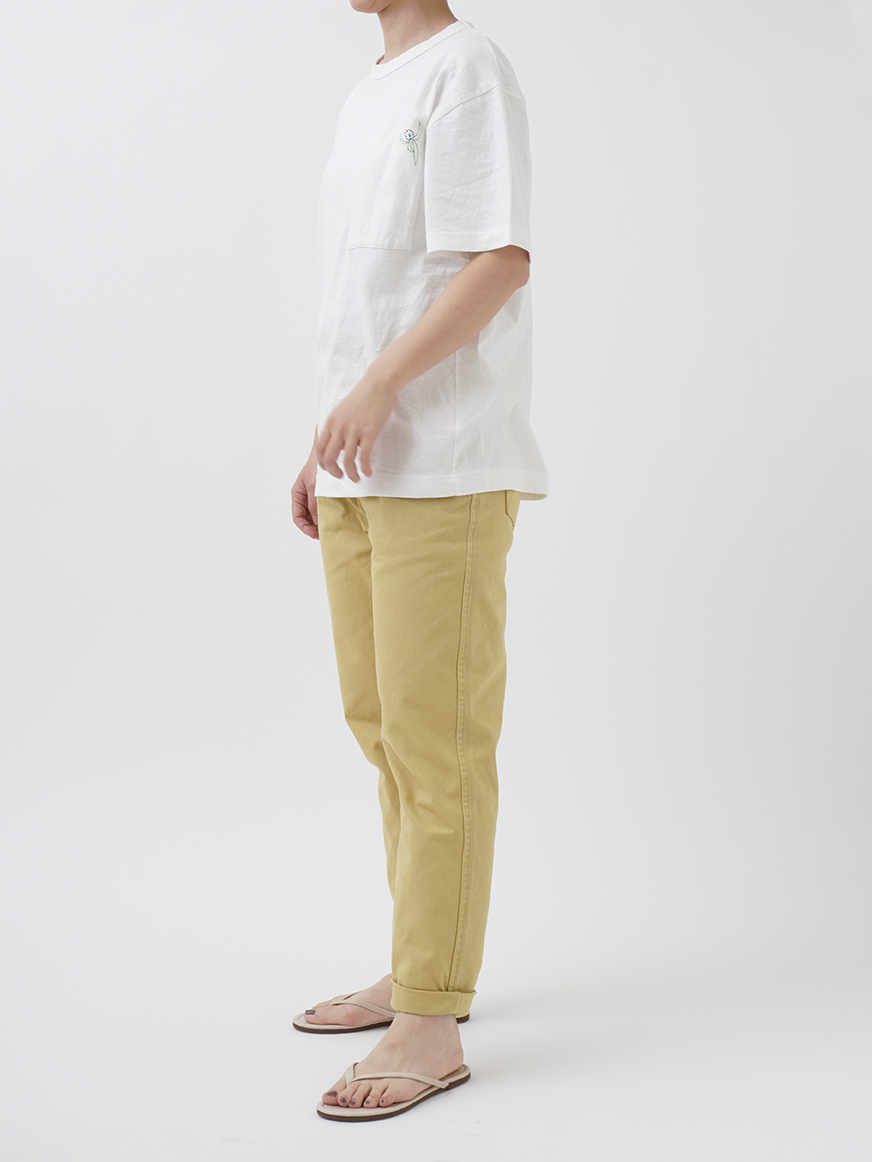デプレ ウールクロップトパンツ ベージュ34 楽天市場】テーパードパンツ レディース クロップドパンツ