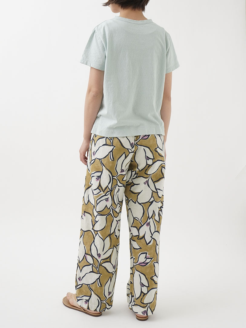 パラスパレス　リネンパンツ 40／－リネン ストレートイージーパンツ