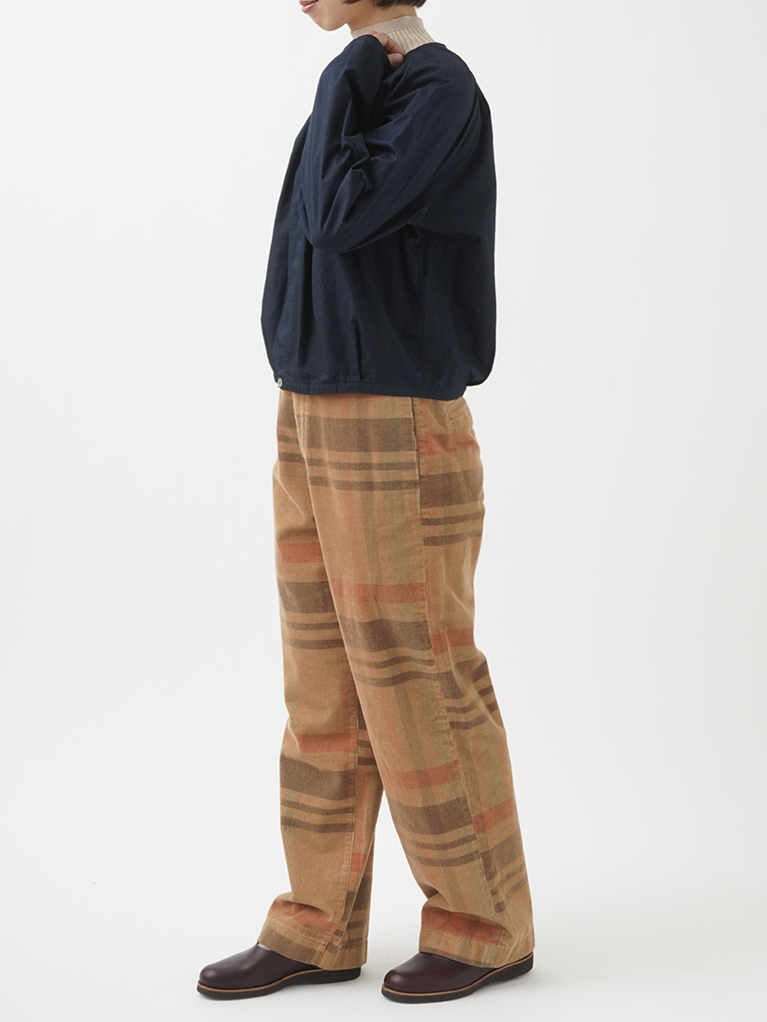 Jaded London チェックコーデュロイパンツ パンツ ワイド レディース ストレッチコーデュロイ チェック 綿