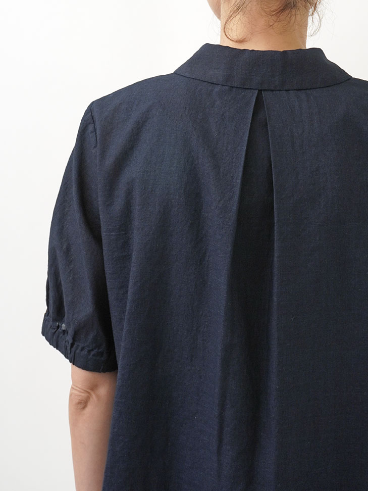 COMMEdesGARCONSHOMMEインディゴ半袖シャツ 美品 98ss コムデギャルソンオム COMME des GARCONS HOMME 開襟