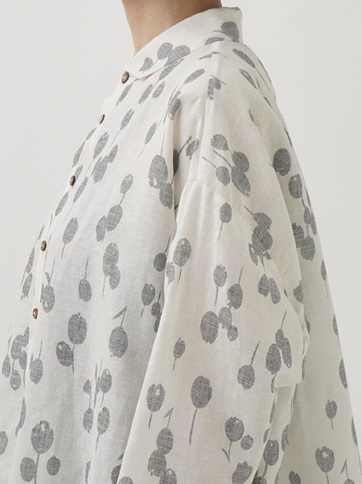 リネンのはおり   ハンドメイド 40/1強撚糸 ハードマンズリネン[085085-2036] | STYLEM FABRIC STORE