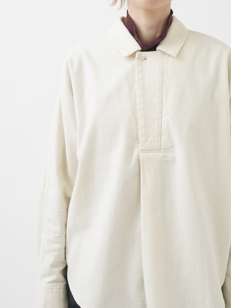 20sフランネル ドルマンシャツ