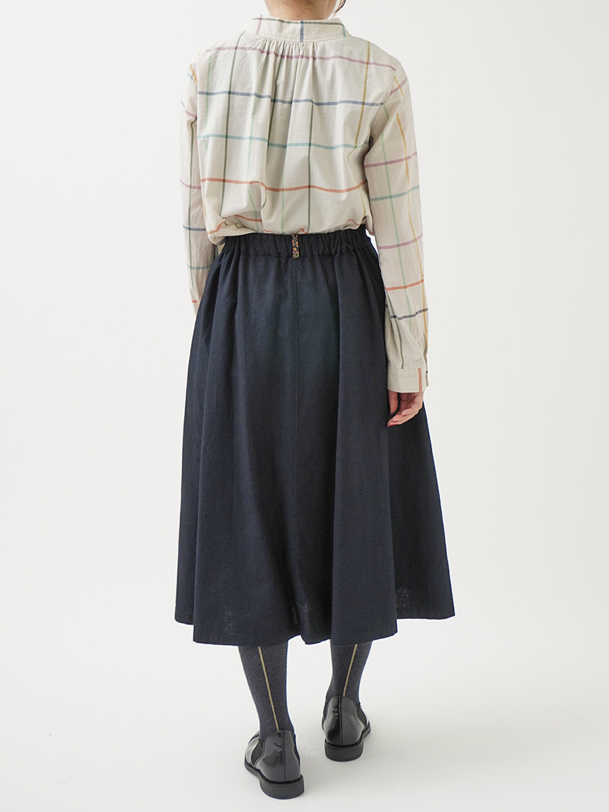 ★タータンチェック×ブラウンランダムドット★ ハンドメイド　リバーシブル　スタイ ☆タータンチェック×ブラウンランダムドット☆ ハンドメイド