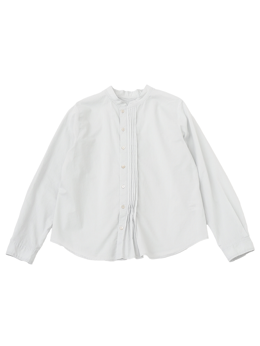 ６０／－ローン　アシンメトリータックシャツ