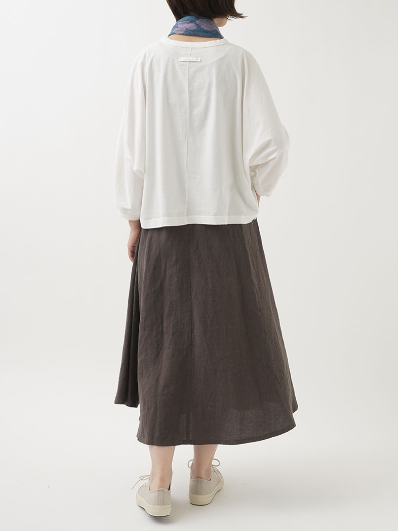 パラスパレス　リネンスカート 40／－リネン まるまるヘムスカート