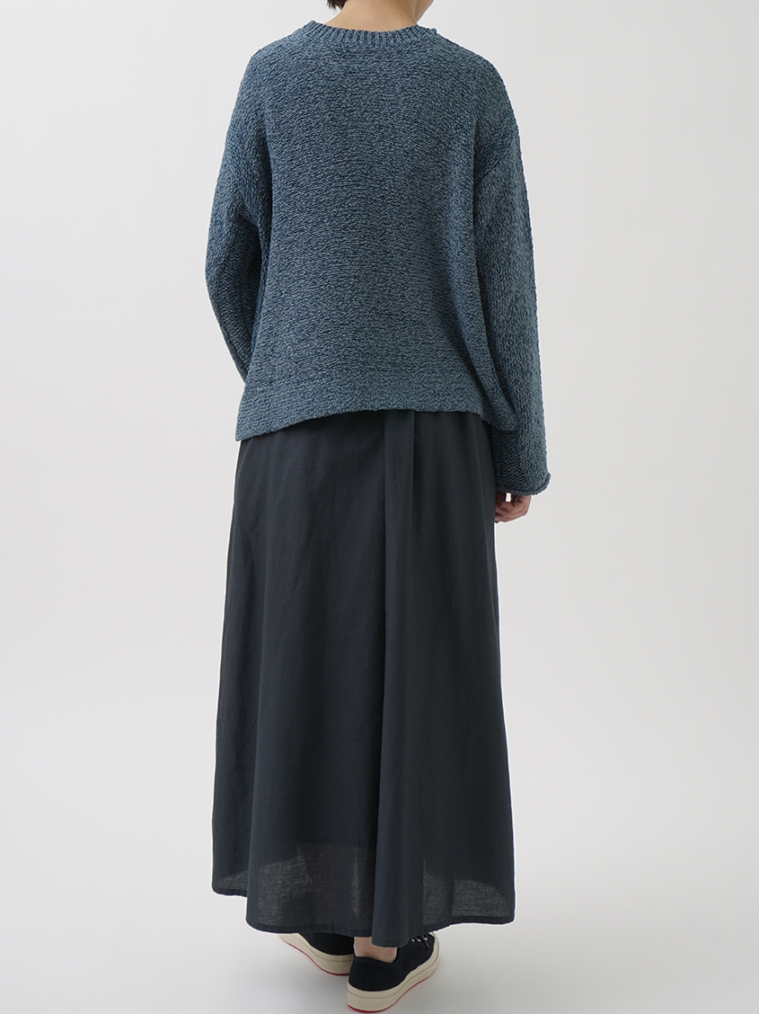 スカート - CALL UNILOA3C 変わりジャガードのロングスカート ユニロアスリーシー