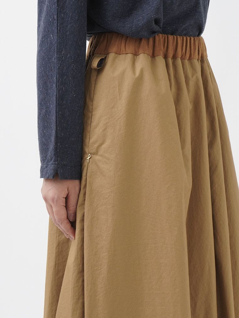 マルニ　フレアースカート　38 大きいサイズ＞ミディ丈麻調フレアスカート marun 通販【ニッセン】