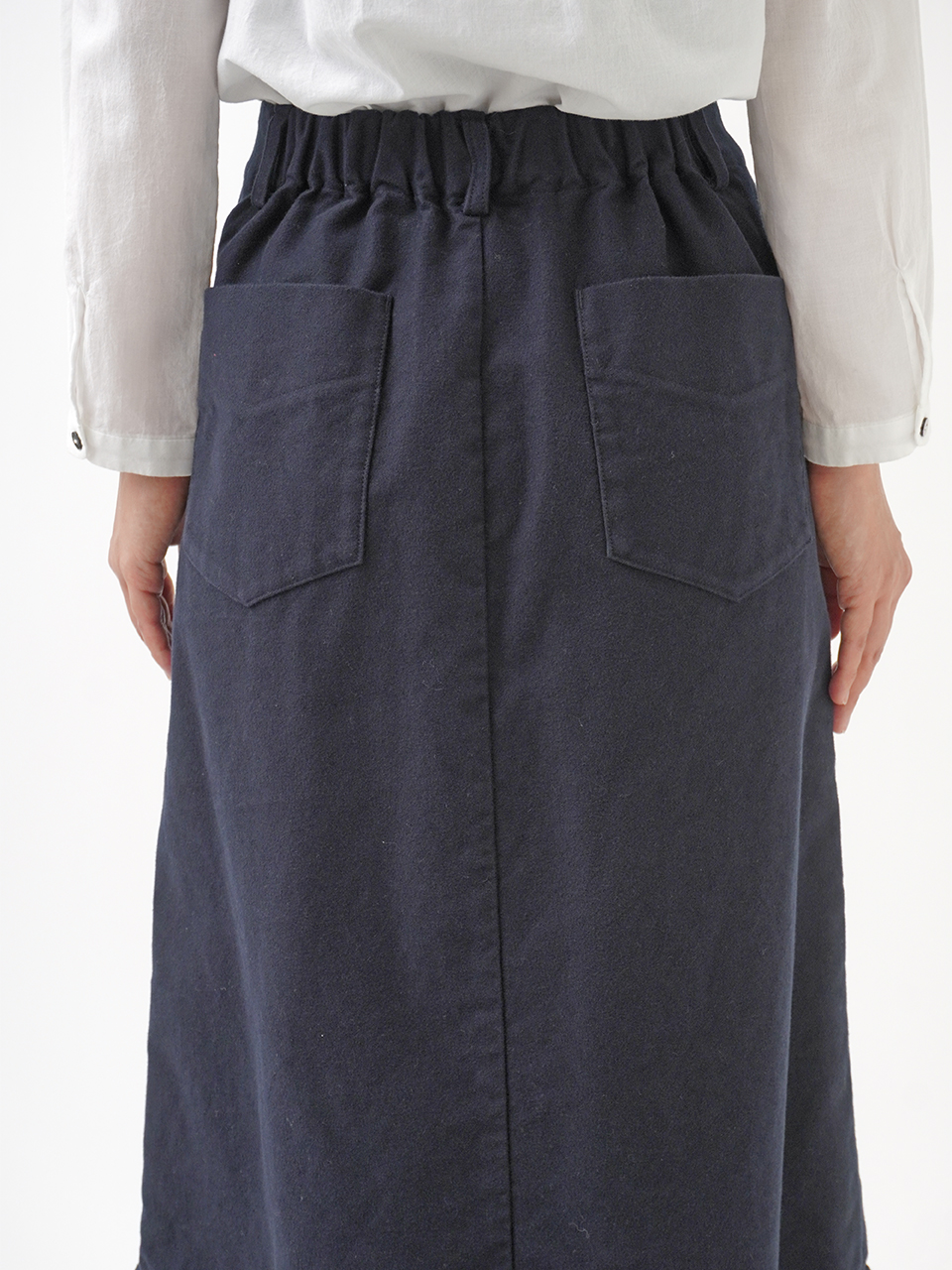 kamiyu カミユ　モケモケスカート JOSEMOON JERSEY PLEATED SKIRT
