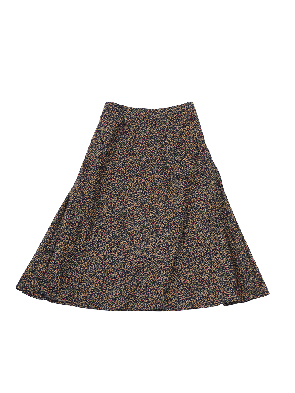 50／－ビエラ山茶花柄 インバータックスカート