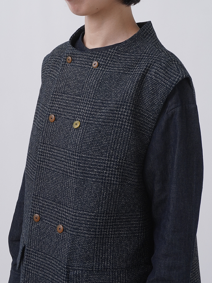 美品✨TWC イギリス製　リバーシブルベスト テディフリース　ウール100% MIL-SPEC リバーシブル中綿ベスト（中綿ベスト） | OFF PRICE