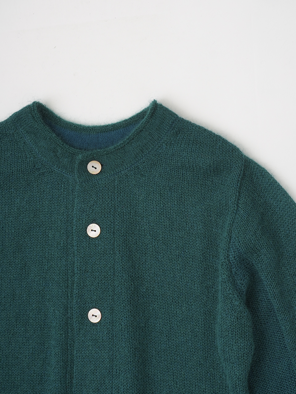 7Gモヘヤコットン 前後着られるカーディガン