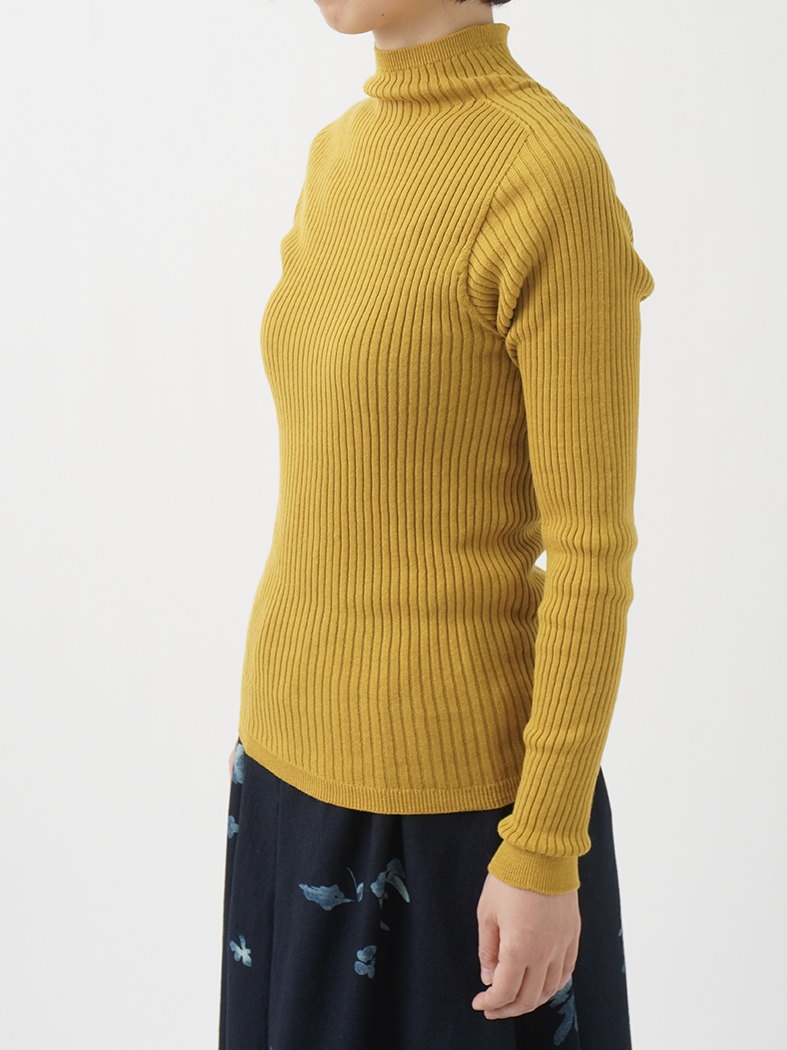 15Gコットンコーマ ハイネックプルオーバー