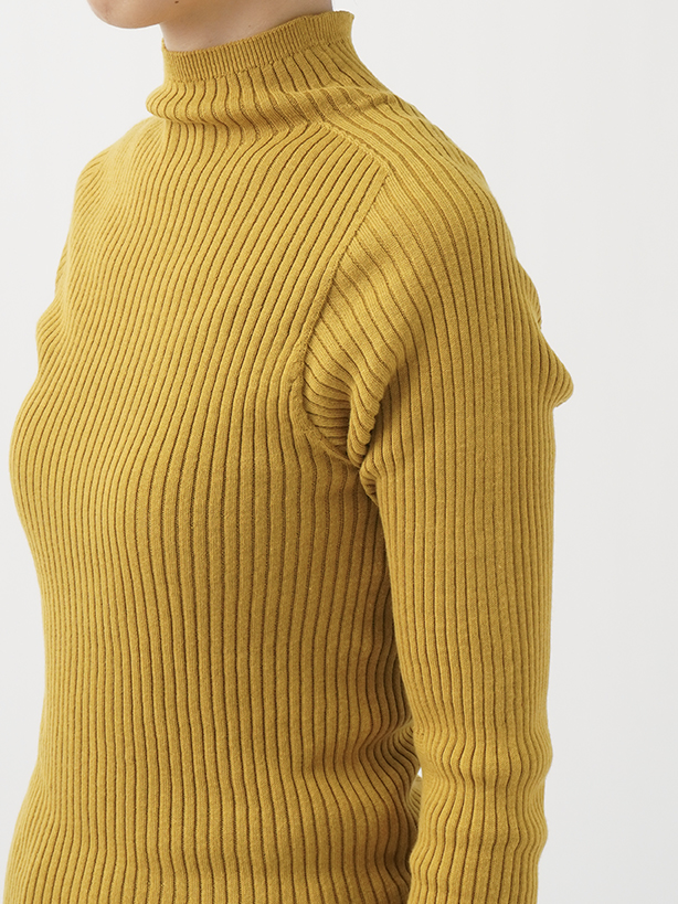 15Gコットンコーマ ハイネックプルオーバー