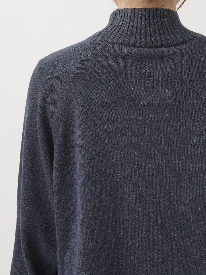 7Gケンプニット タートル襟プルオーバー